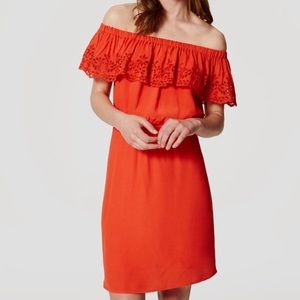 Off the shoulder dress